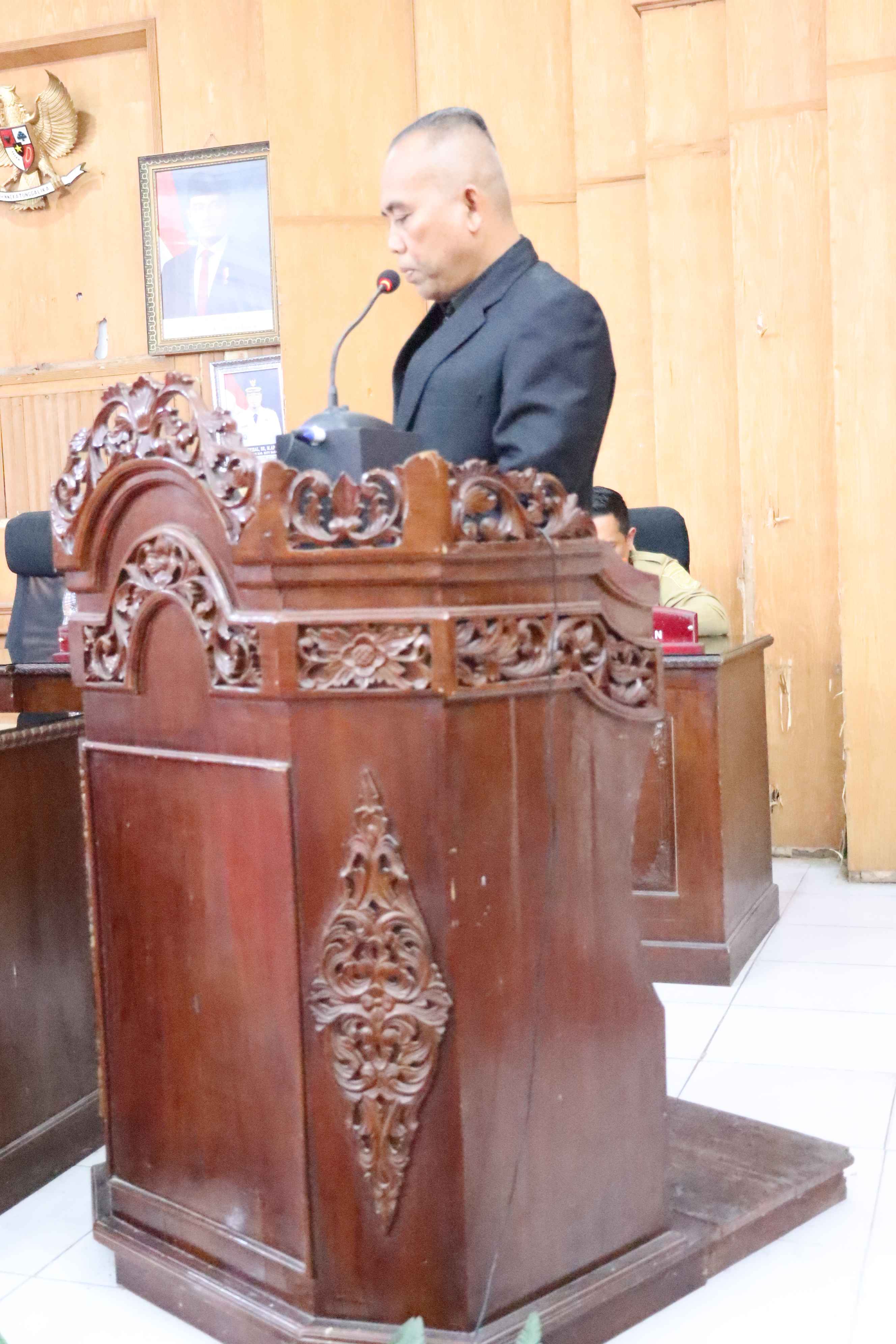 RAPAT PARIPURNA PANDANGAN UMUM FRAKSI TERHADAP NOTA RANPERDA RENCANA PEMBANGUNAN JANGKA MENENGAH DAERAH (RPJMD) KAB.BATU BARA 2025-2029.